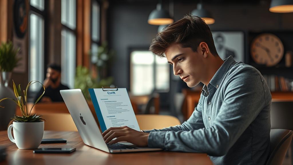Crea tu CV online en ScrollJob — gratis, con PDF y un solo enlace para compartir