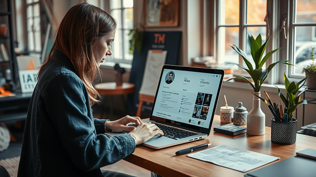 Maak je CV online op ScrollJob — gratis, gehost, één deelbare link