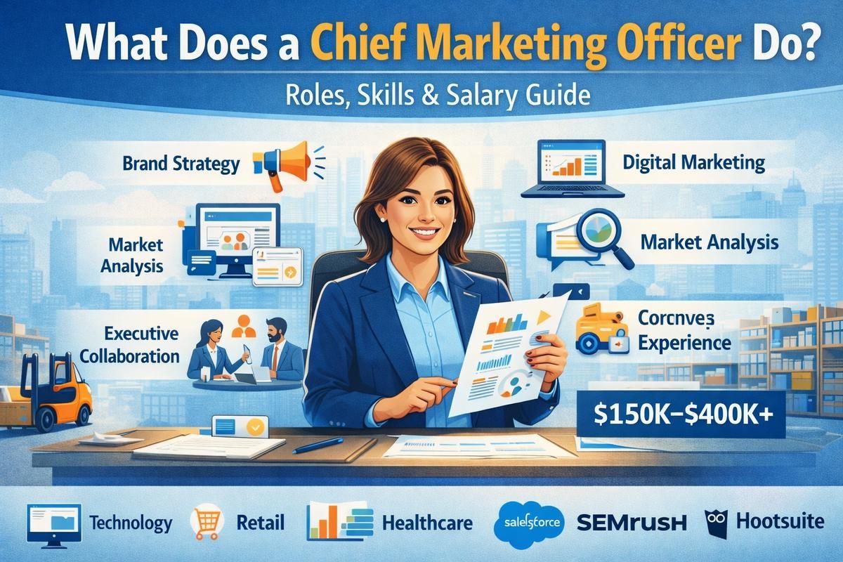 What Does a Chief Marketing Officer Do? Roles, Skills & Career Path Guide
